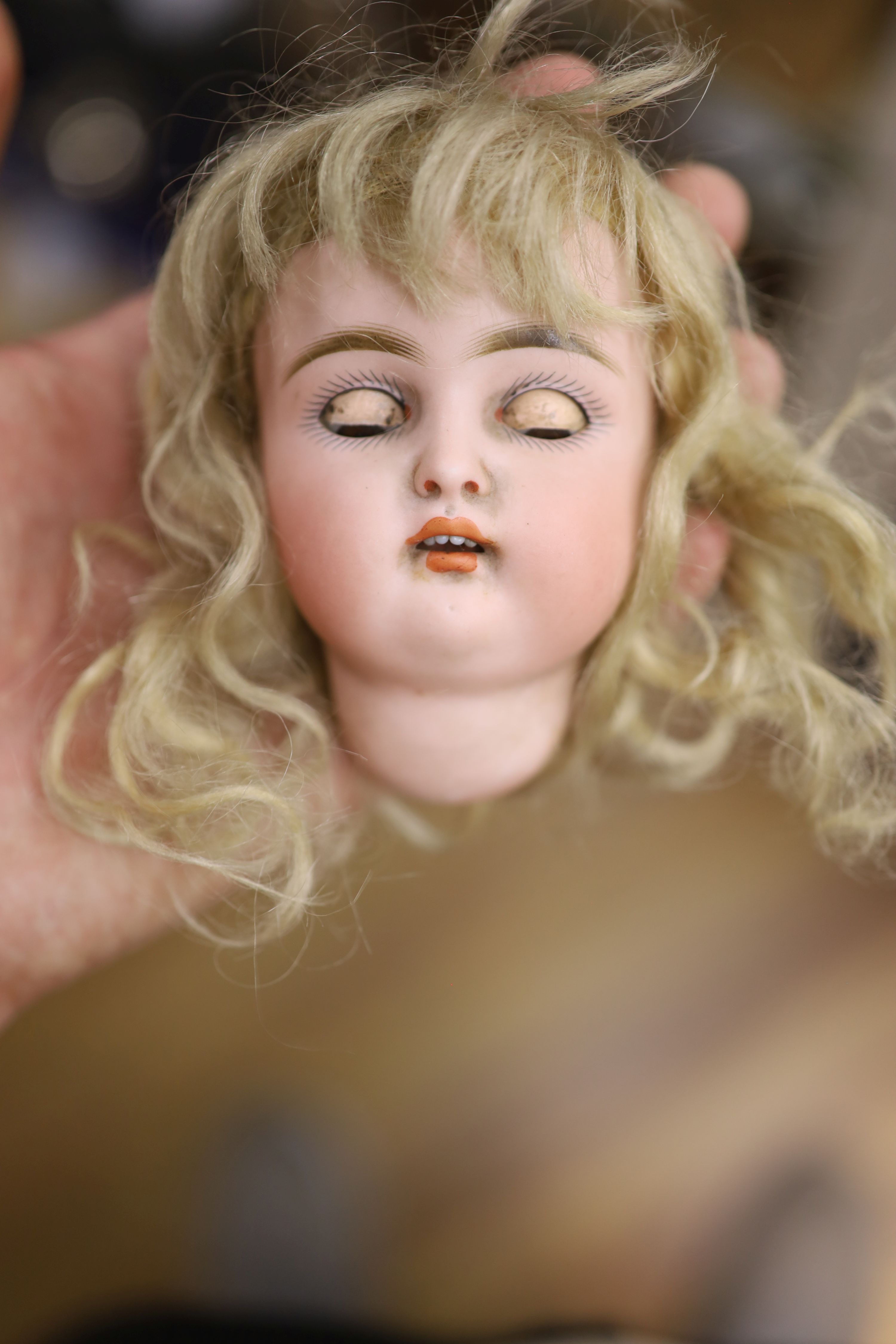 A Kestner 192 doll, original clothes, height 41cm